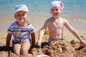 spiagge per bambini