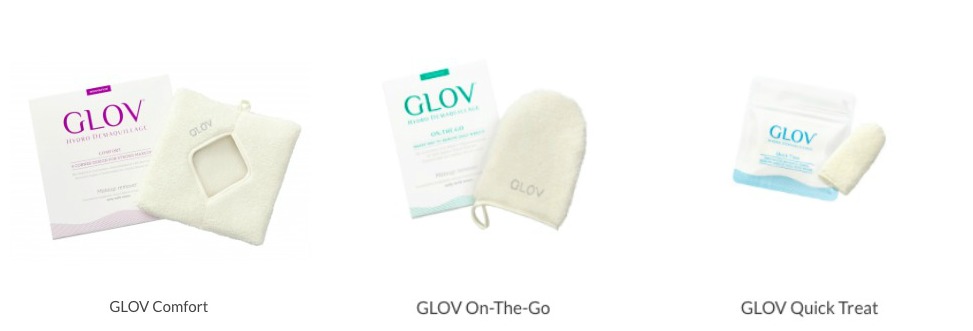 glov hydro demaquillage prodotti