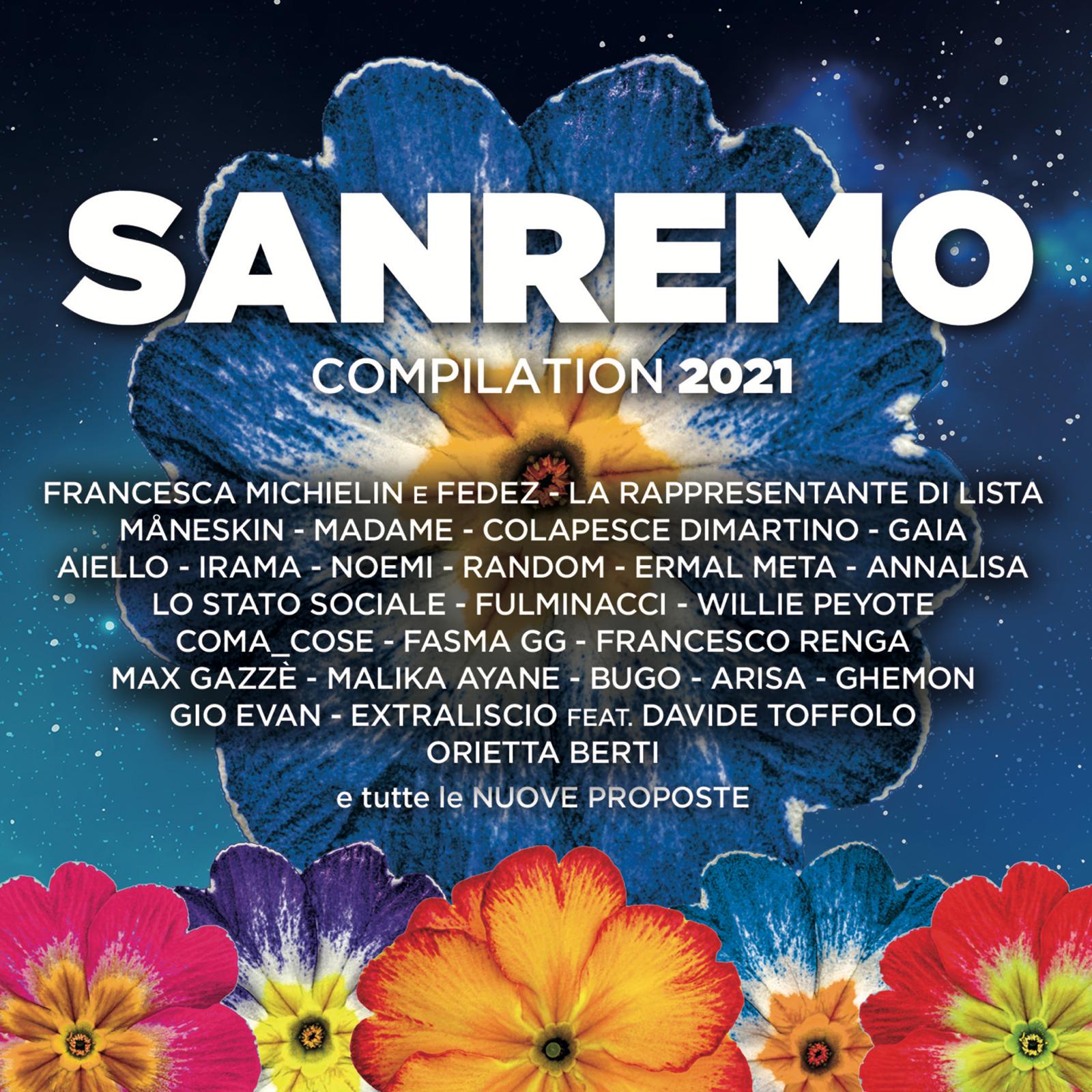 Sanremo 2021, da oggi la compilation con tutte le canzoni
